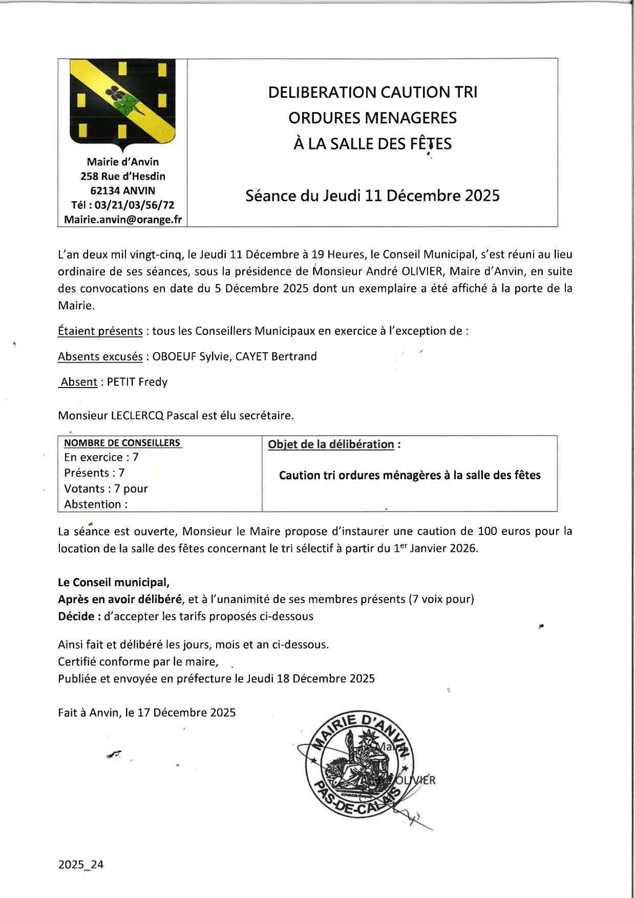 Delib tri salle des fetes page 0001